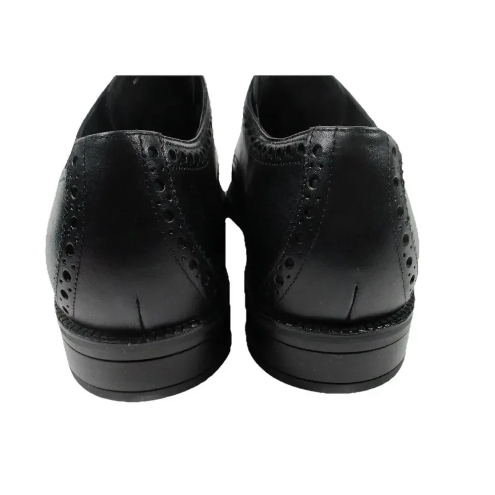 Cole Haan Me Wing Tip Oxford #C34262 Men's Dress Shoes Lace Up Black Size 12